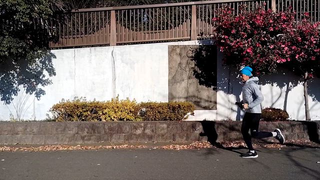 前傾姿勢と後傾姿勢では走れるスピードが変わりますね　「フルマラソンを上手く走ろう」５の記事動画
