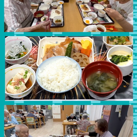 ８月のベニッシモ御膳の画像