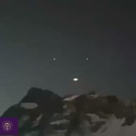 ネパールの山でUFOが撮影されるの画像