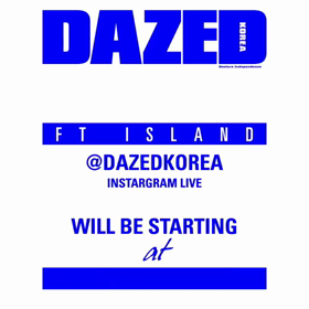 インタビュー、Dazedインスタライブの画像
