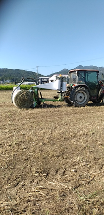 有機農業の町の牧草づくり。の記事動画