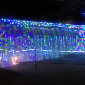 きれいなイリュミネーションの画像