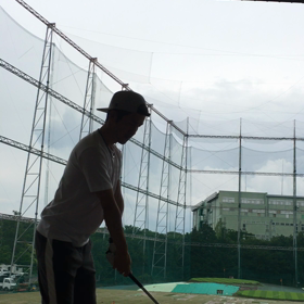 打ちっ放しの画像