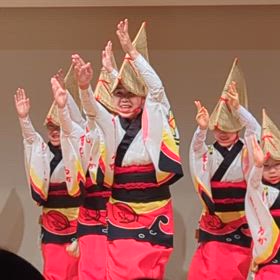 阿波踊りの動画⑩（舞女流華連）の画像