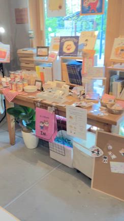 グループ展「ましかくえほん展」8月の部始まりました！の記事動画