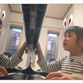 幼児のお歌レッスンの画像