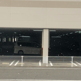 ちらっと雪の画像