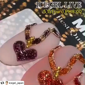 ライトONで輝きアップ！　新色ミッドナイトシャインインスタライブの画像