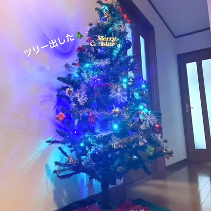 クリマスツリー出しました♪の記事動画