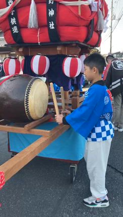 大西地区秋祭り＆中島自治会秋祭り 参加！！の記事動画