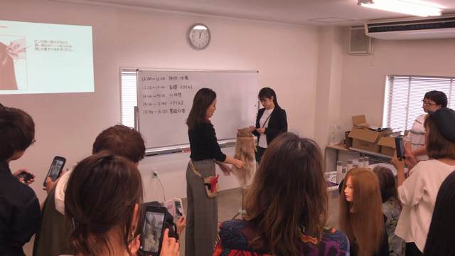 ヘアセットセミナーin郡山の記事動画