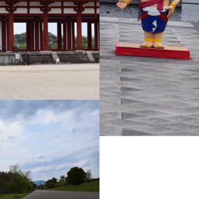 平城宮跡公園を歩くの画像