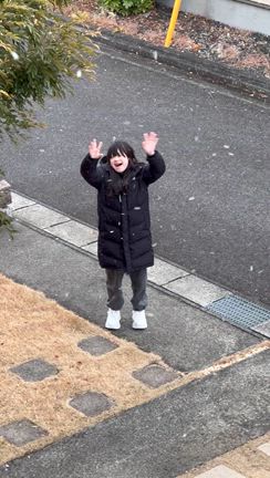 雪が舞った！！の記事動画