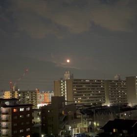 今日の月の画像