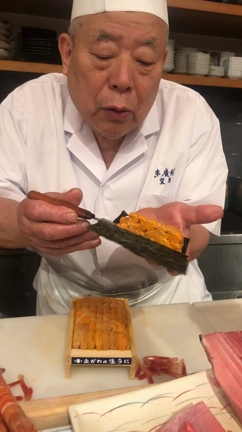 昨日の末廣鮨さんの記事動画