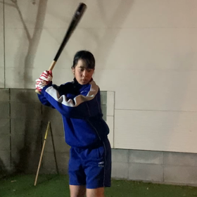 2022.12.22（冬至）…まなみ選手とみよ選手の自主練…⚾️の画像