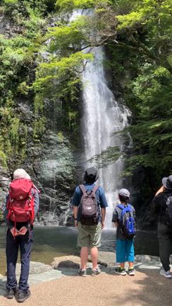 真夏の散策におすすめな箕面大滝の記事動画