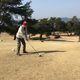 始球式しましたの画像