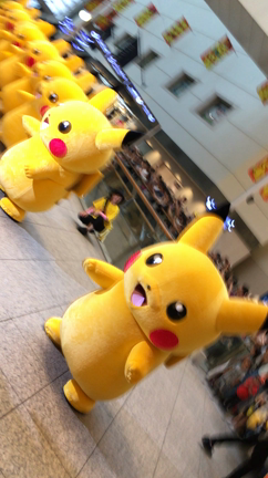 たくさんのありがとうと大量のピカチュウとの記事動画