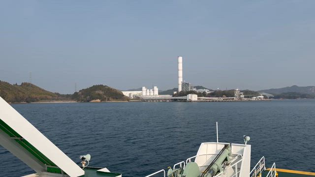 広島旅行⑯　哀愁のフェリーで瀬戸内海の島の記事動画