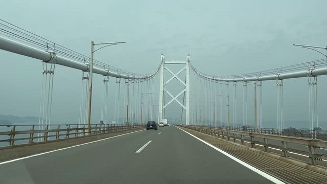瀬戸大橋わたって尾道へ！広島に戻って来たぁ～♪の記事動画