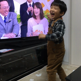朝から大興奮！！✳︎の画像