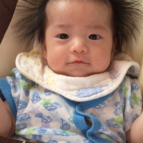 4m7d＊寝ない息子の画像
