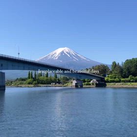 スカッと晴れた日は爽快に湖を駆け抜けましょう〜！の画像