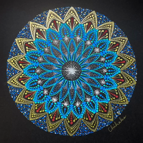 アースブルーとブラッドレッドの画像