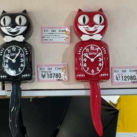 Kit cat klock バックトゥザフューチャー 壁掛け時計 映画 バック