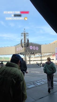 ホビ インスタストーリー更新 | コヤンサウンドチェックDAY3 | ❤防弾