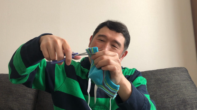 手作りマスクの動画をツイートしたら…の記事動画