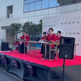 大正時代まつりにて演奏致しました。の画像