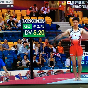 世界体操！白井健三選手銅メダル ♫の画像