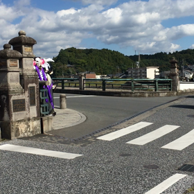 お散歩中 謎のお方が登場！の画像