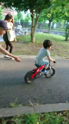 自転車乗れたよ〜‼️の記事動画