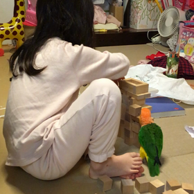 積み木あそびの画像