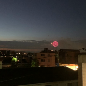 調布花火大会の画像