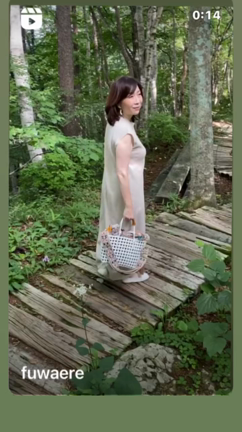 自然の中でも馴染む大人スタイルは？の記事動画