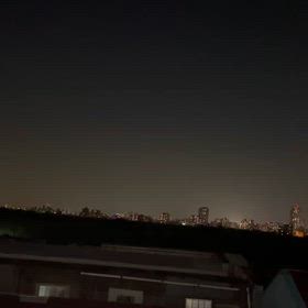 音が鳴らない遠くの雷の画像