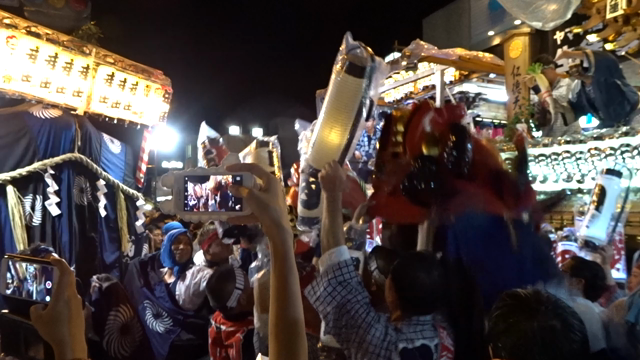 石岡のお祭り還幸祭その②夜の部編の記事動画
