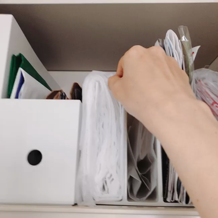 我が家のゴミ袋収納の変遷　やっと無印良品で落ち着きそう♬の記事動画