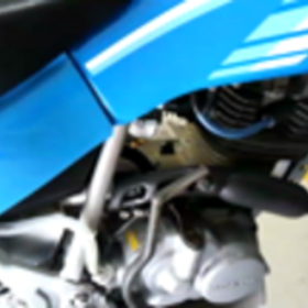 TL125、エンジン。の画像