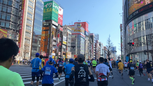 東京マラソン2021② 20kmまでの記事動画