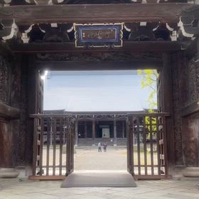 仕事の後に勝興寺への画像