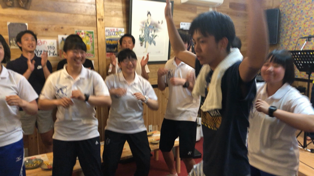 2018年度 春合宿 打ち上げの記事動画