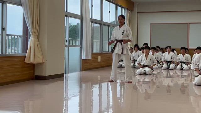 フォトギャラリー㊗️昇段おめでとう！日本空手道　木鶏會(もっけいかい)の記事動画