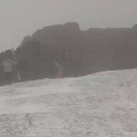 そして水曜日の乗鞍大雪渓で初めての私にの画像