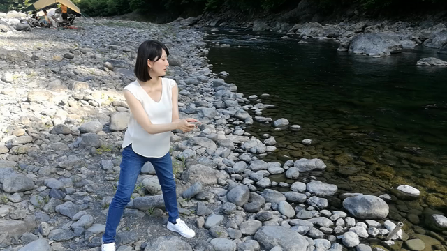 【産前最後のキャンプ！】気持ち悪いフォーム？動画で判断求む！の記事動画