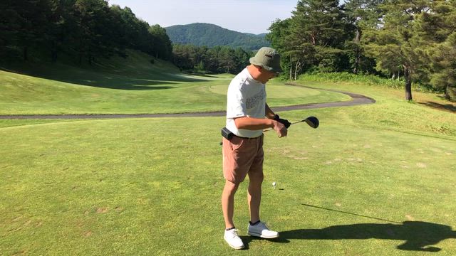 確認しました。ルール違反です。笑　　ボナリ高原GCの記事動画